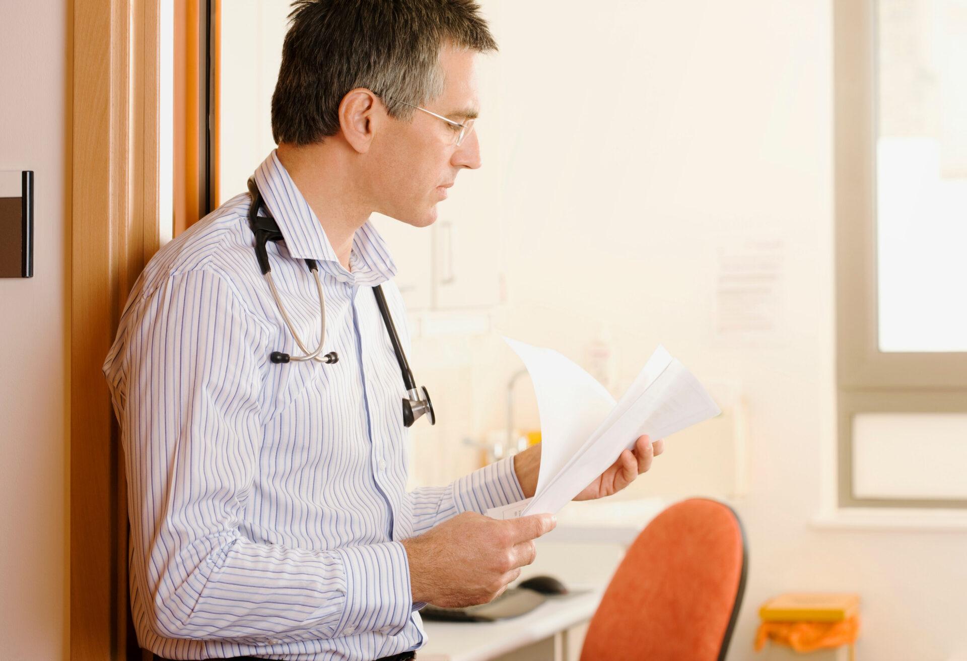 revisión pruebas médicas